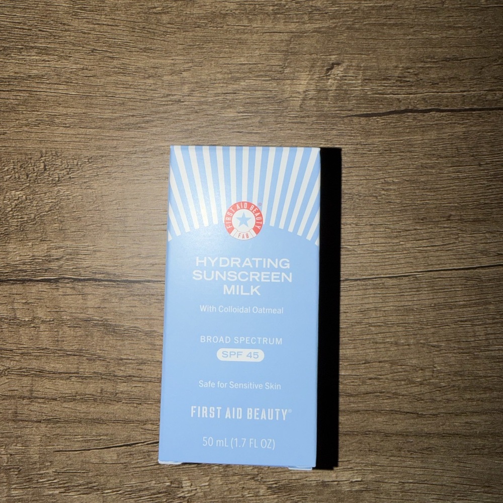 First Aid Beauty Blue Hydrating Sunscreen Milk SPF 45